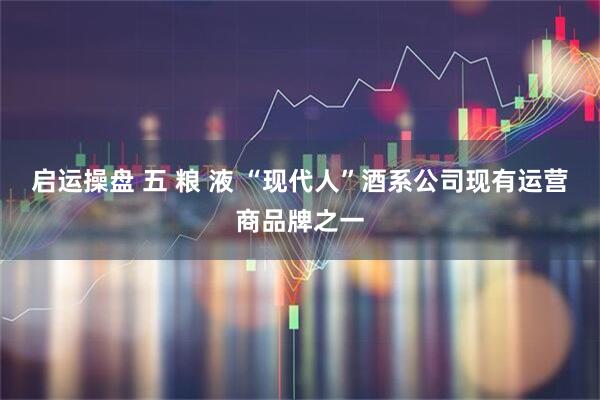 启运操盘 五 粮 液 “现代人”酒系公司现有运营商品牌之一